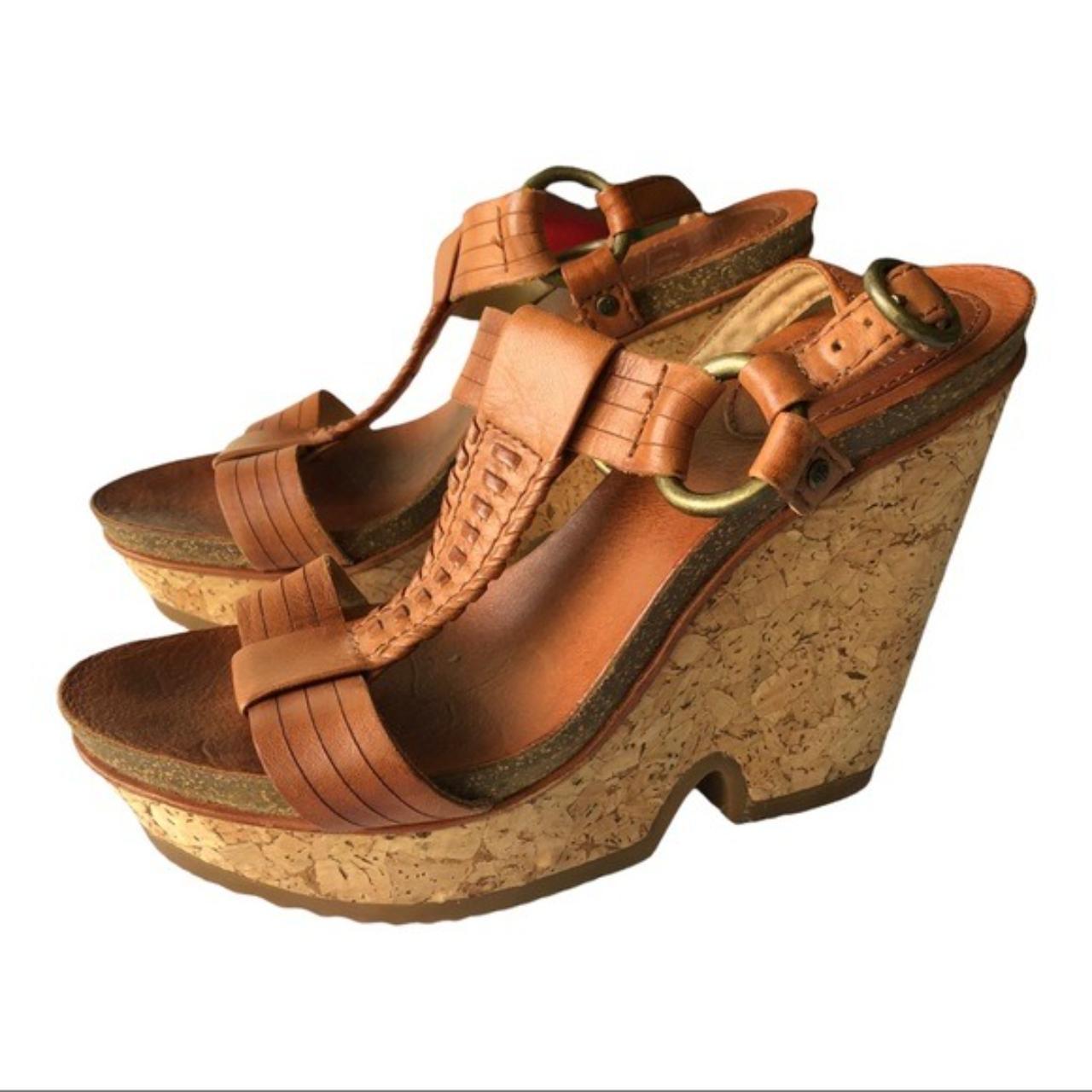 frye womens wedge sandals