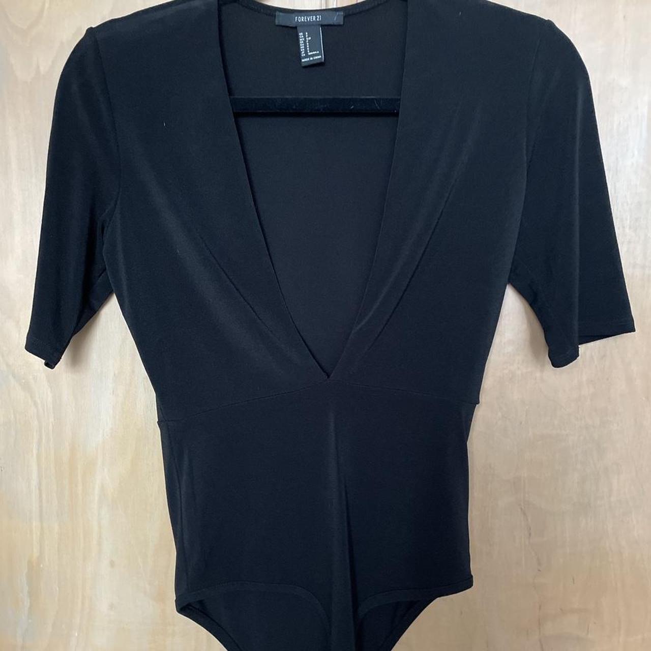 Black low cut Forever 21 Body Size S (6-8) Worn once... - Depop