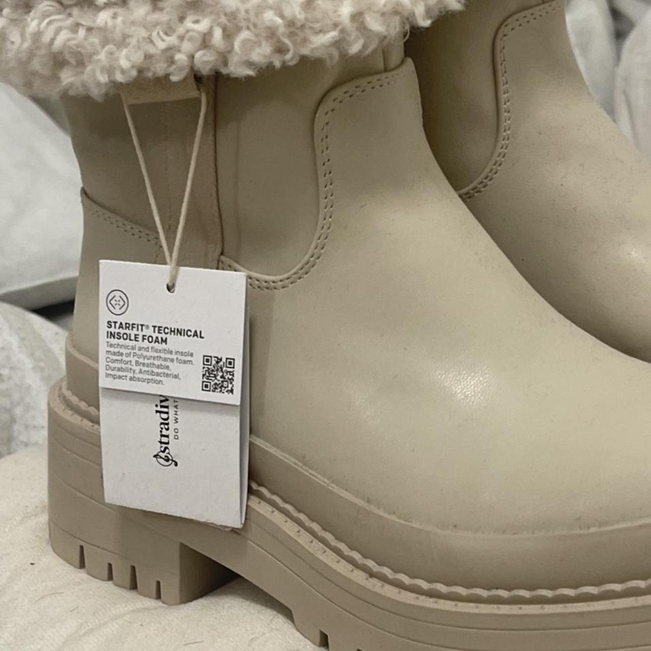 stradivarius rubber boots