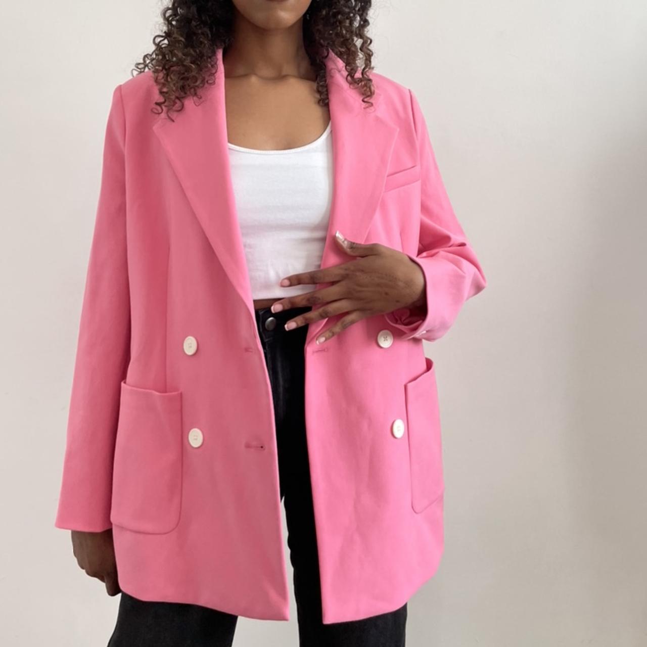 Marks and clearance spencer pink jacket