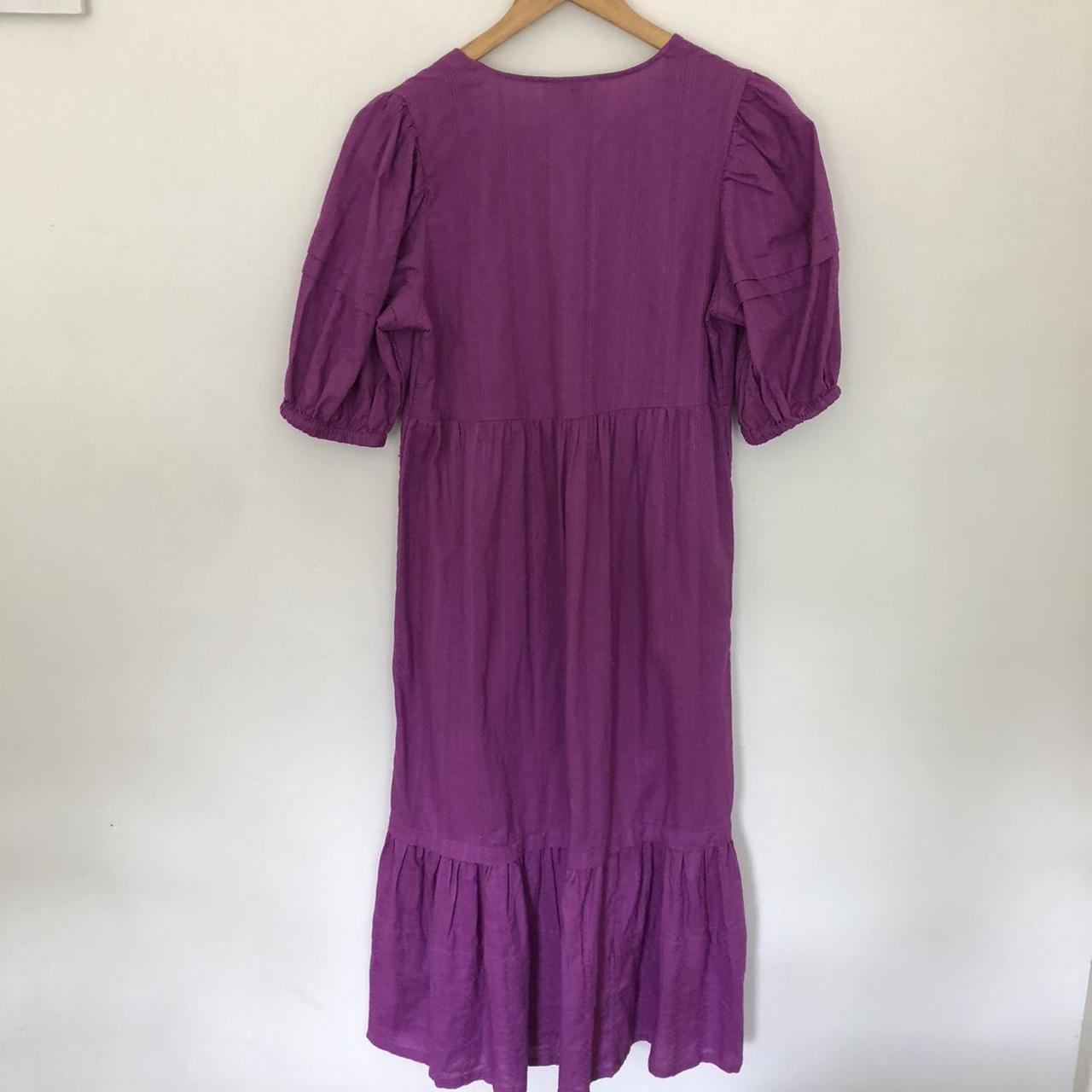 Universal Thread Purple Cottagecore Dress Ruffle... - Depop