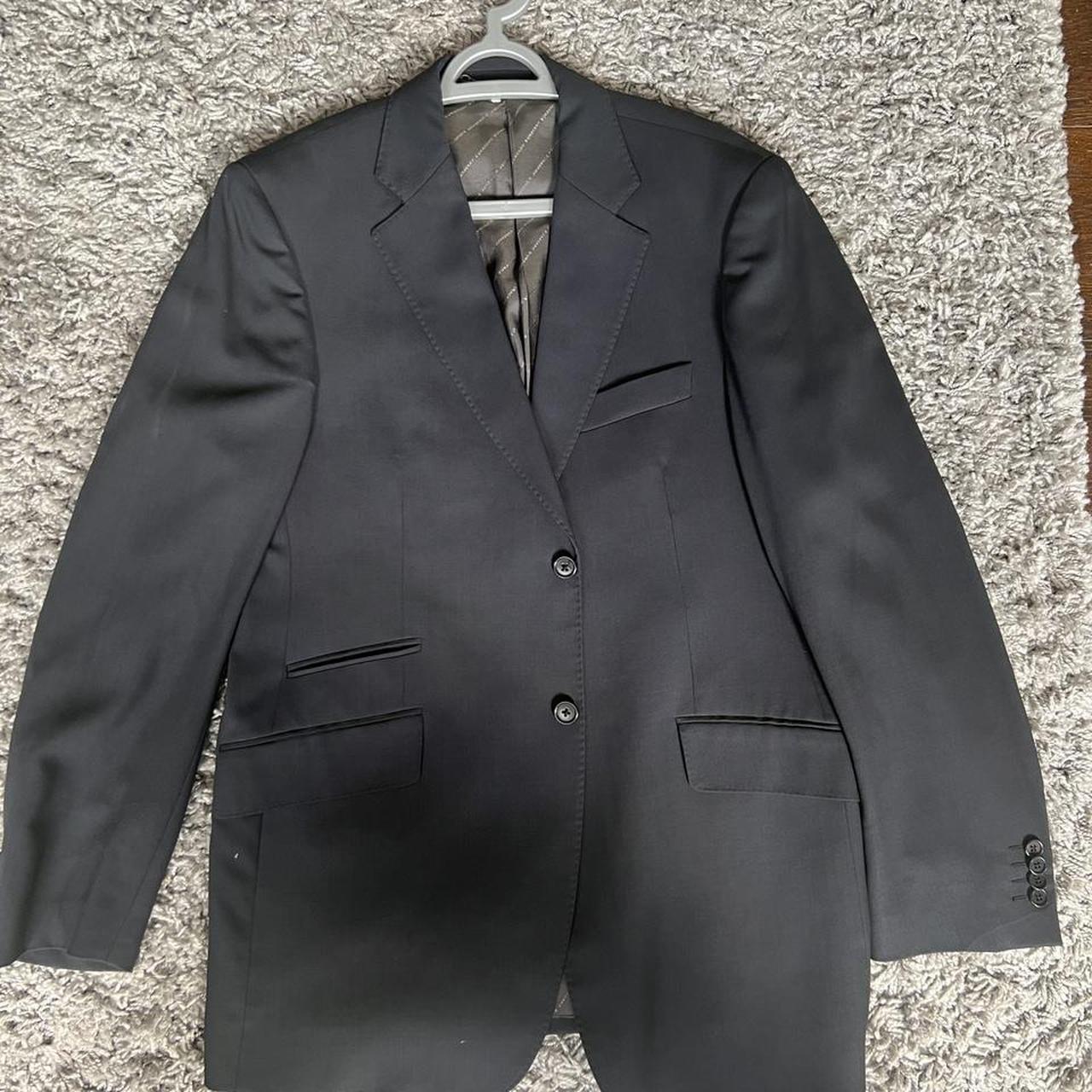 Navy Burberry London Blazer Size 50 Made in Italy - Depop