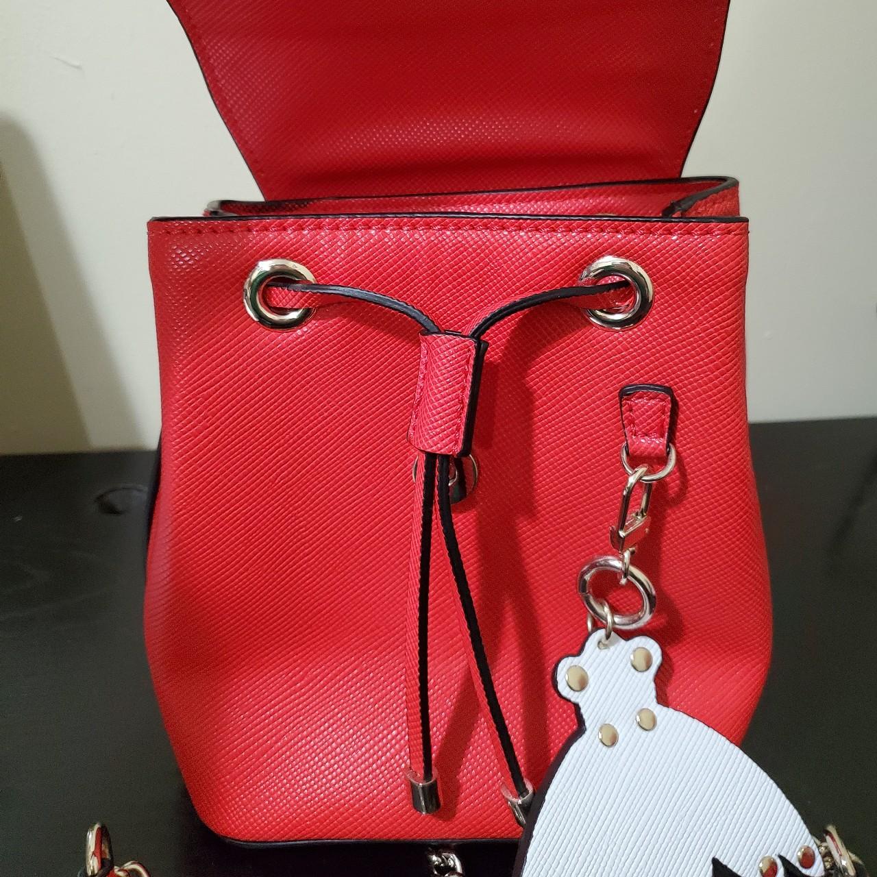 Guess, Bags, Small Guess Red Crossbody Purse