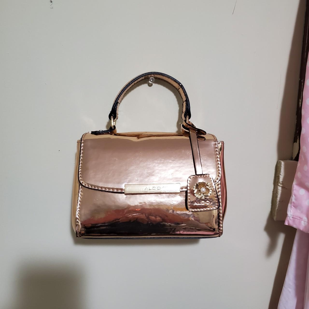 Aldo, Bags, Aldo Purse Great Condition Rose Gold