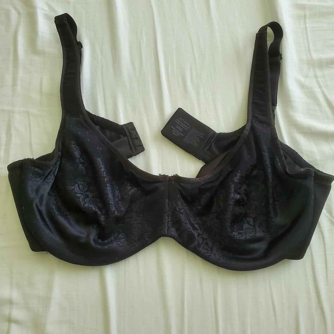 Soma Women's Black Bra | Depop