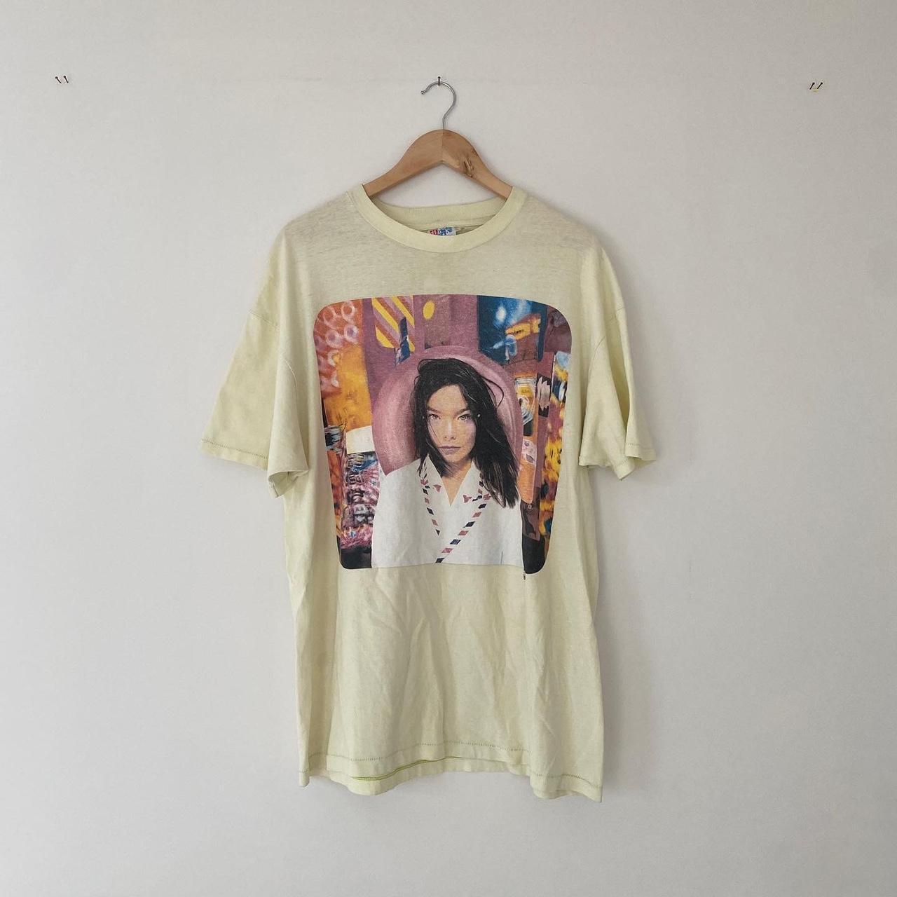 1995 Bjork Post Era tee, shirt is in immaculate... - Depop