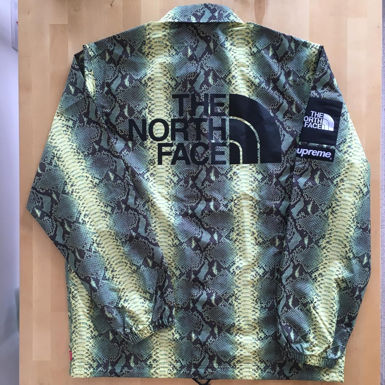 Snakeskin north face sale supreme