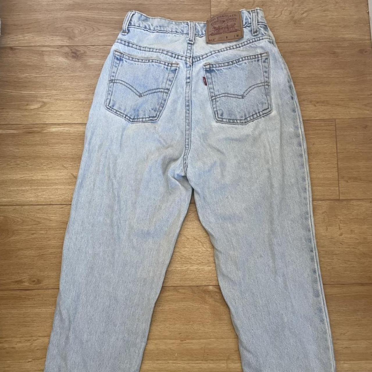 Levi’s 512 tapered leg vintage jeans Light blue... Depop