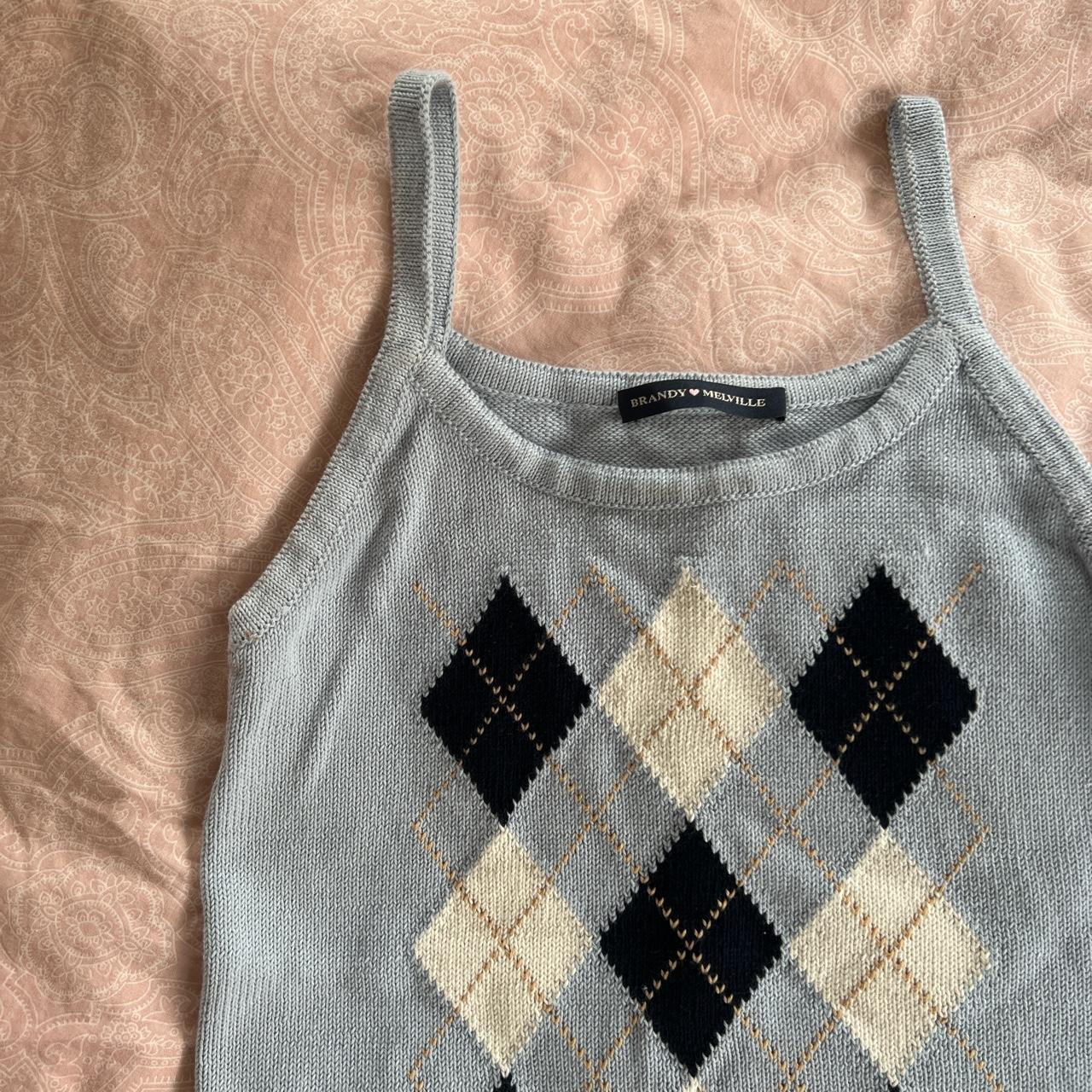 Brandy Melville Women's multi Veststankscamis Depop