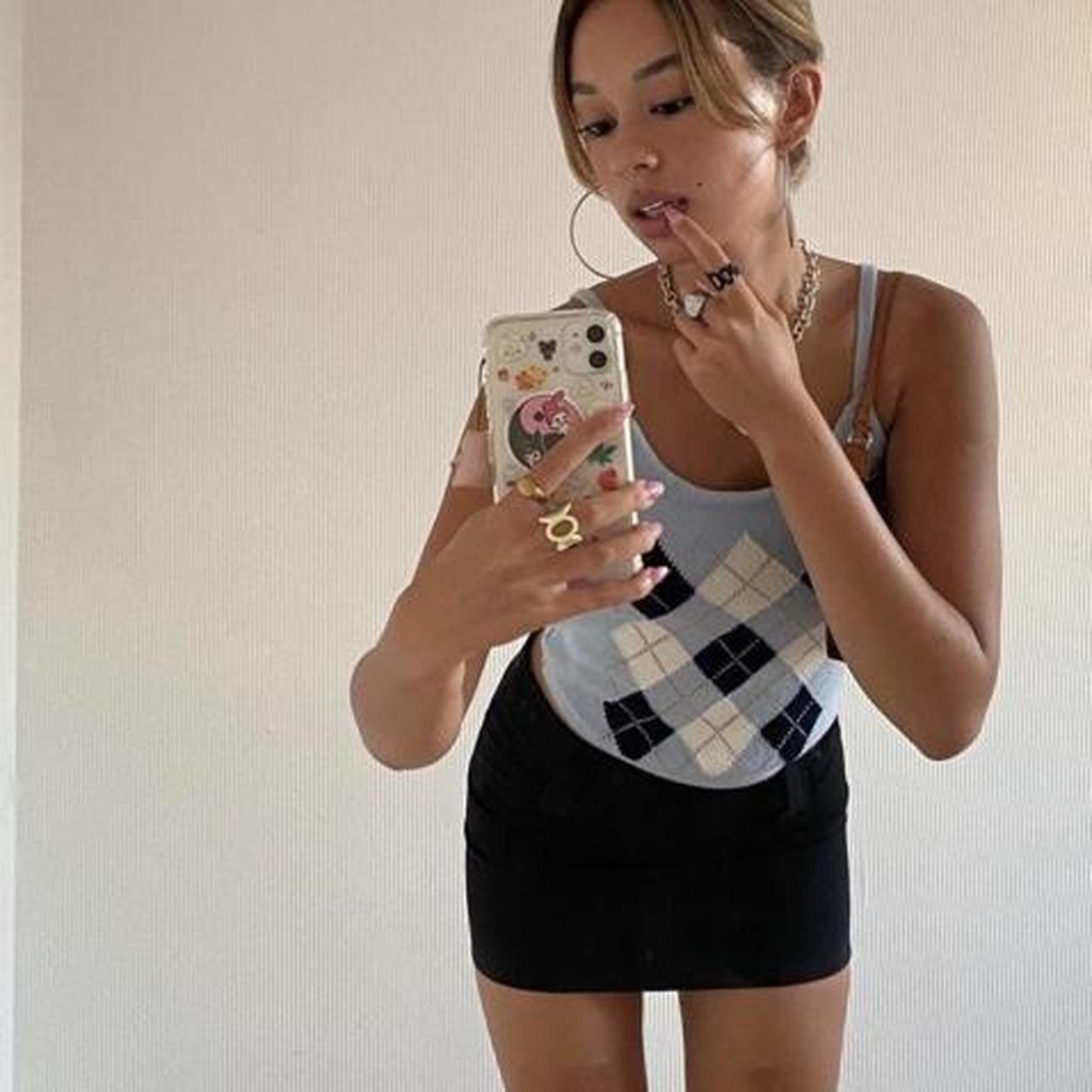 Brandy Melville Women's multi Veststankscamis Depop