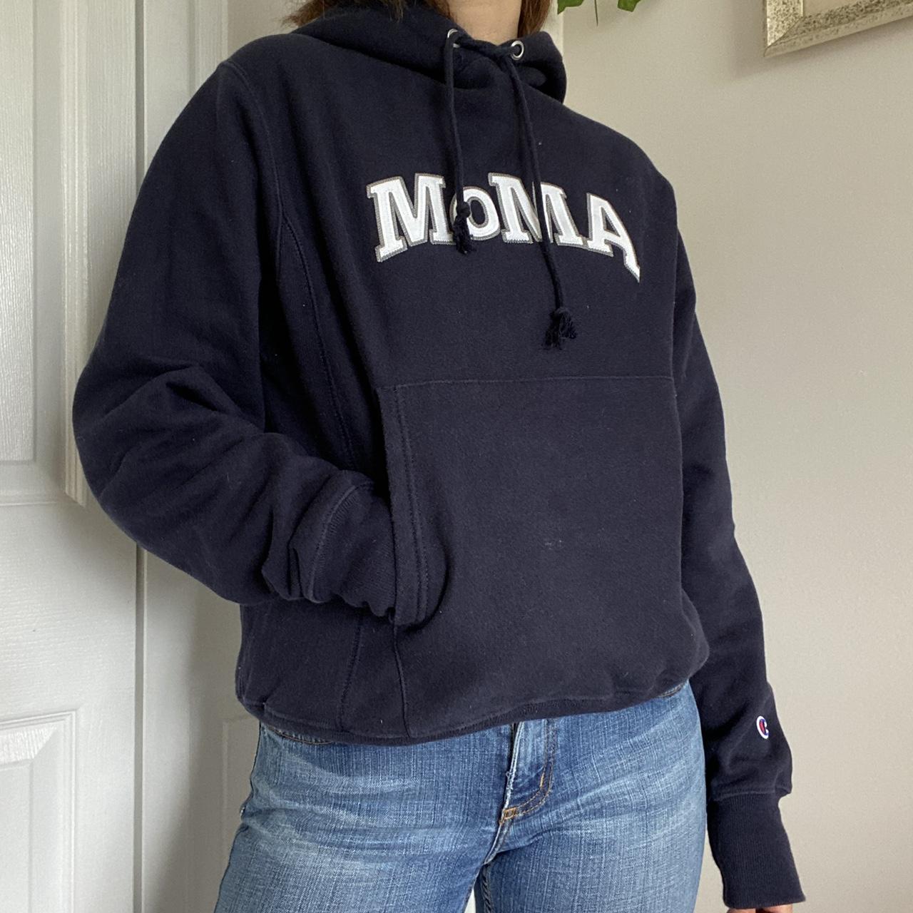 Moma champion sale hoodie