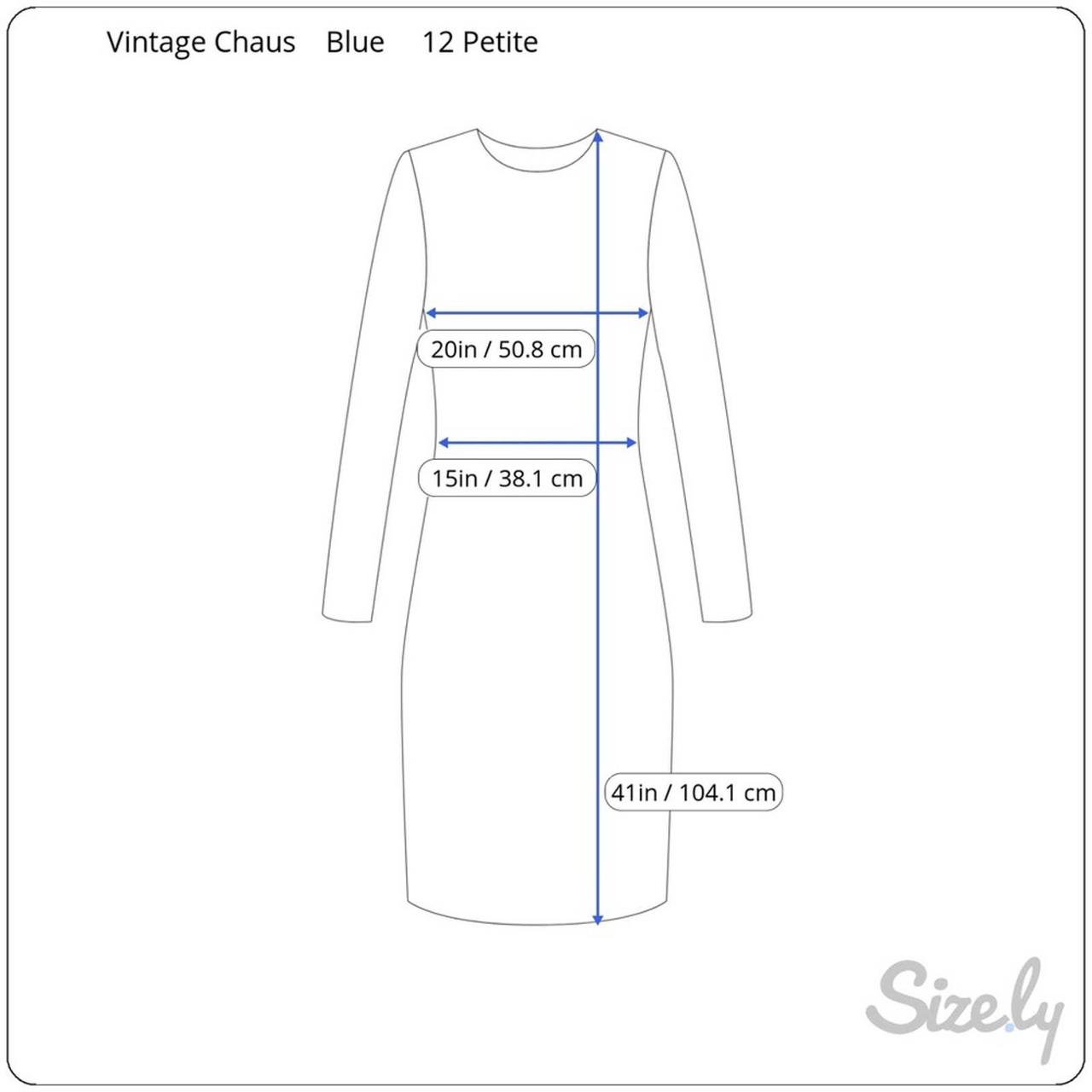 Product Image 4 - Chaus Vintage Blue Sheath Dress