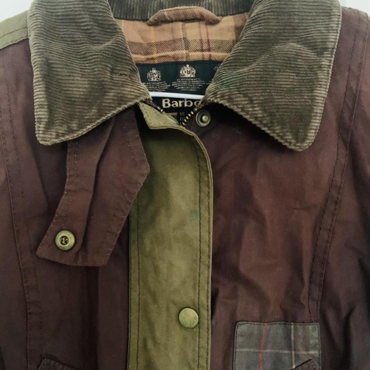 Barbour vintage beadnell waxed jacket, in an... - Depop