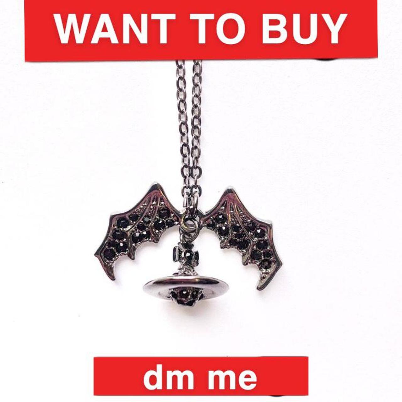 Vivienne Westwood Bat Necklace - Jewelry