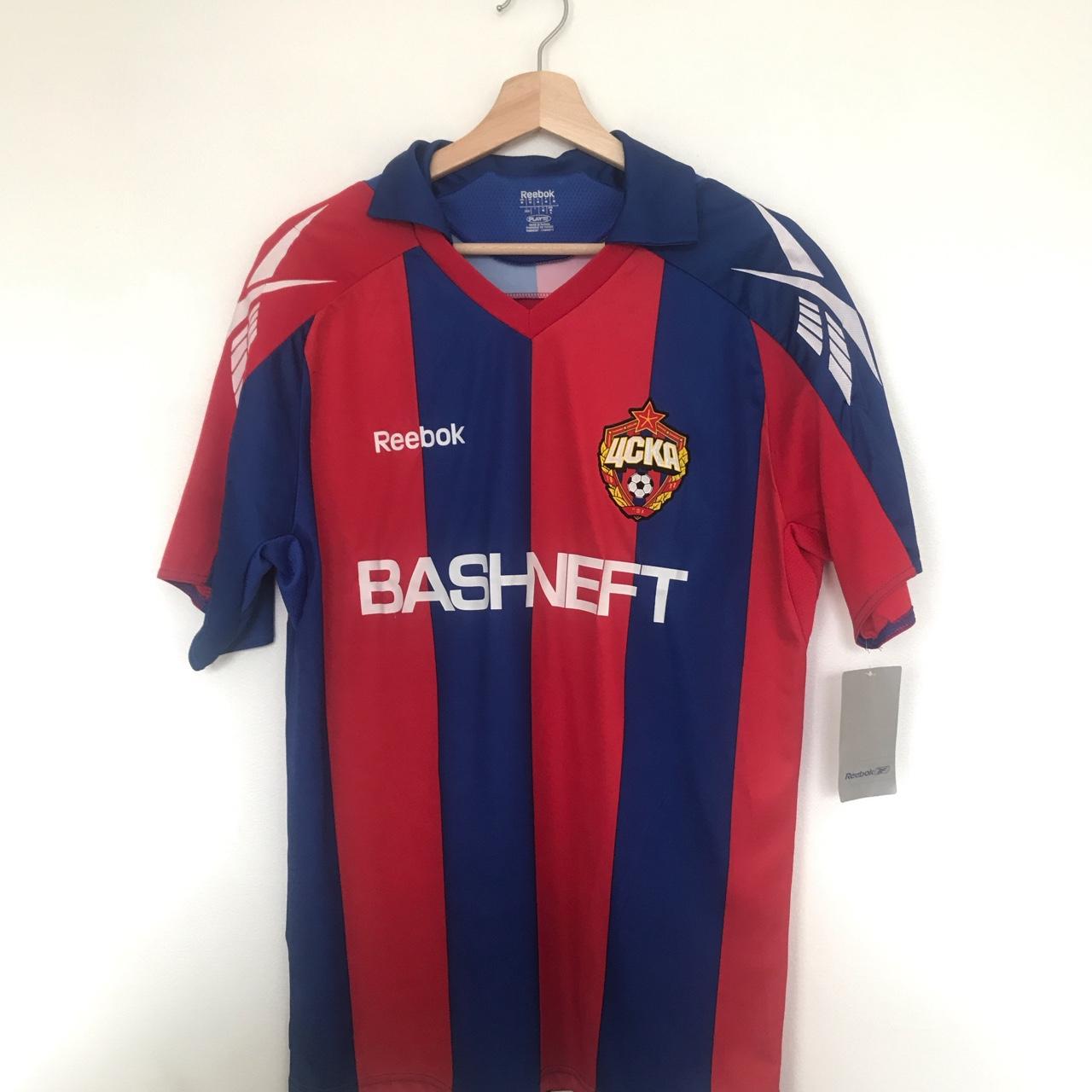 Rare CSKA Moscow Reebok Football Shirt (With | Depop