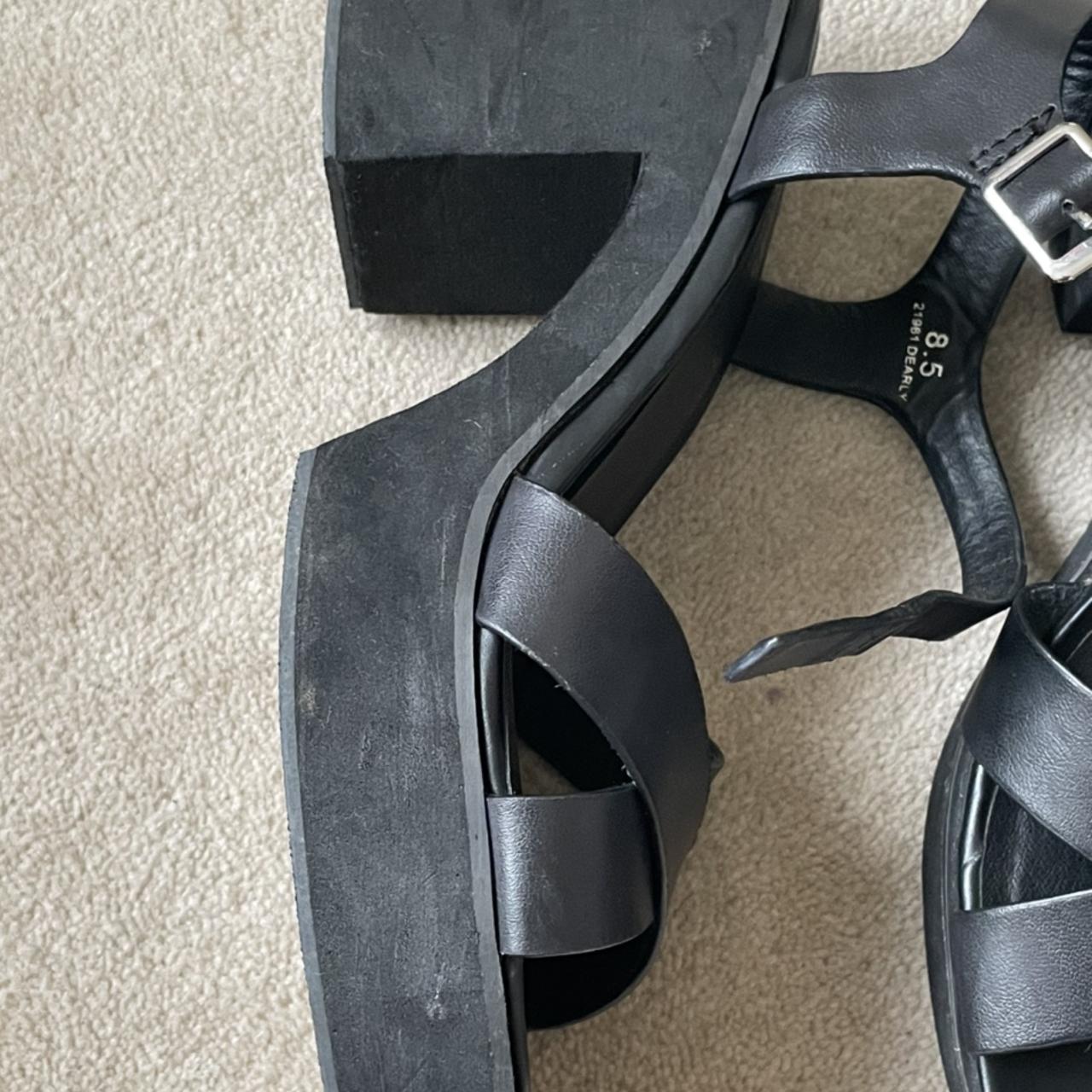 Lipstik black platform heels PRICE CHANGE FROM 90... Depop