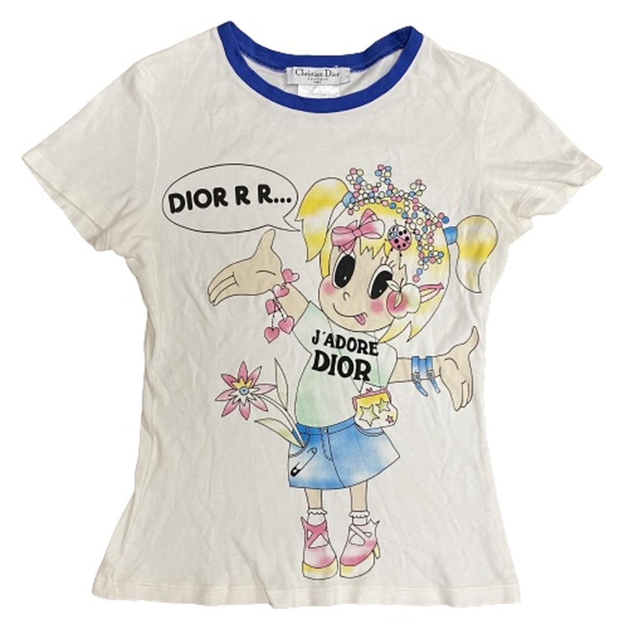 dior cartoon shirt