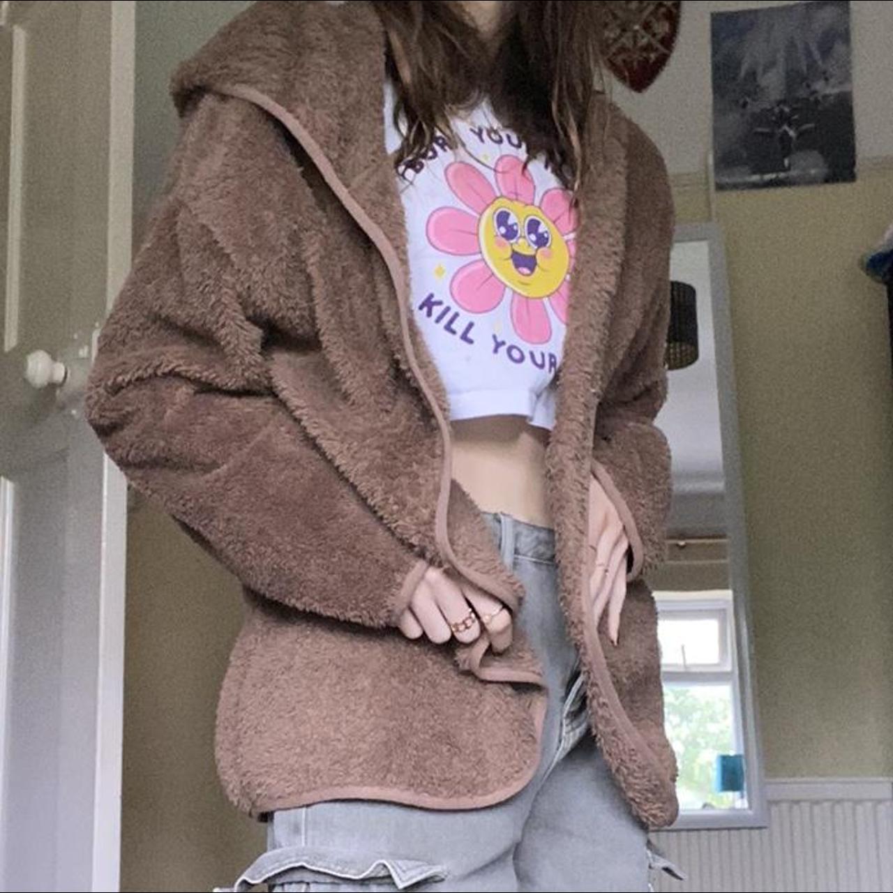 SHEIN Women's Brown Jacket Depop