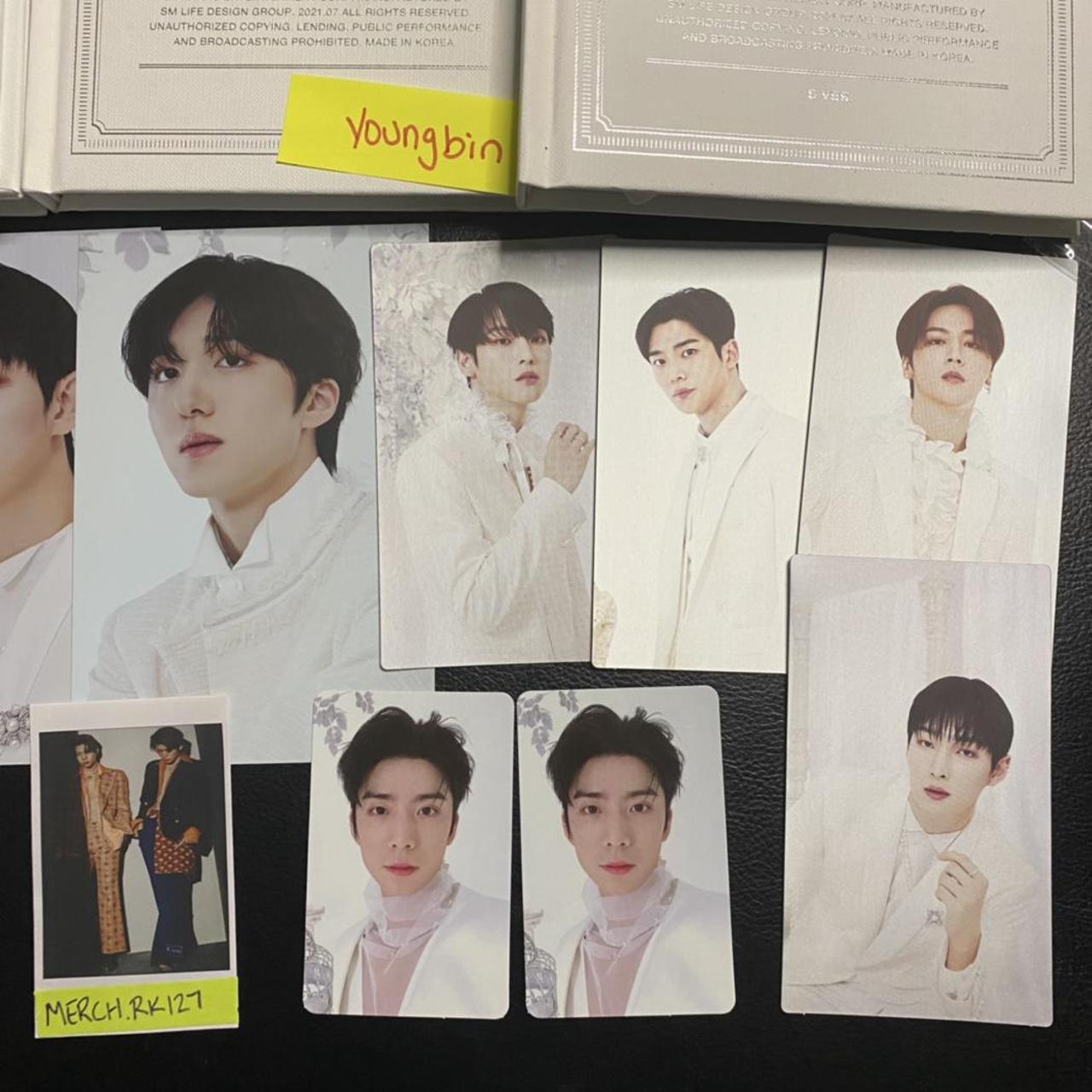 SF9☆ダウォン☆Since95.07.24☆ヨントン☆直筆サイン Sf9 Turn Over signed album S Ver. ✓Youngbin | Depop