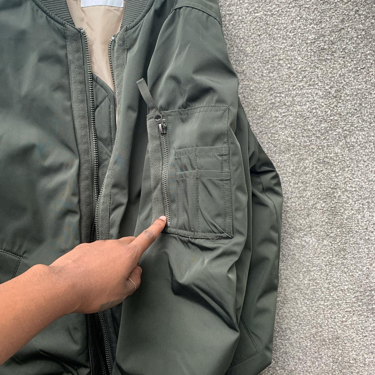 Topman khaki bomber on sale jacket