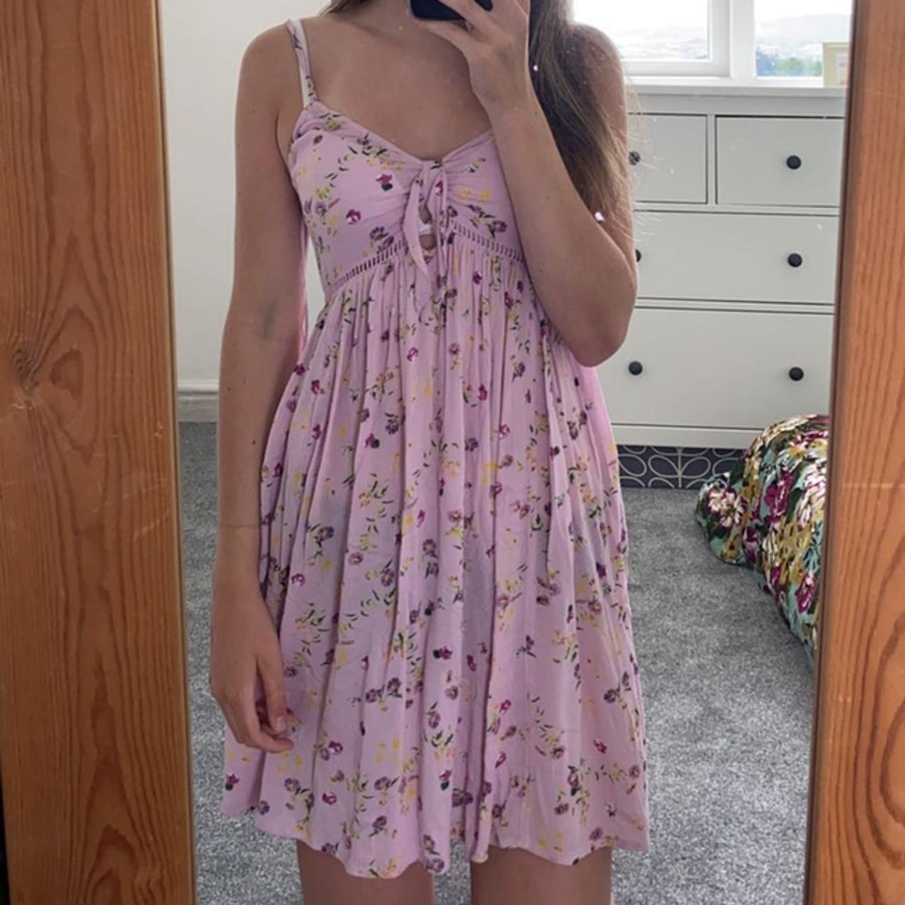 Debenhams Summer Purple Flower Dress Very Flowy Only Depop 0030