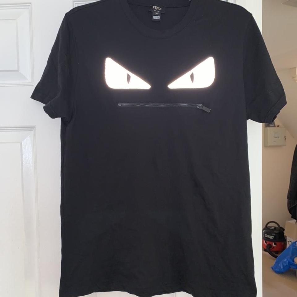 fendi reflective t shirt