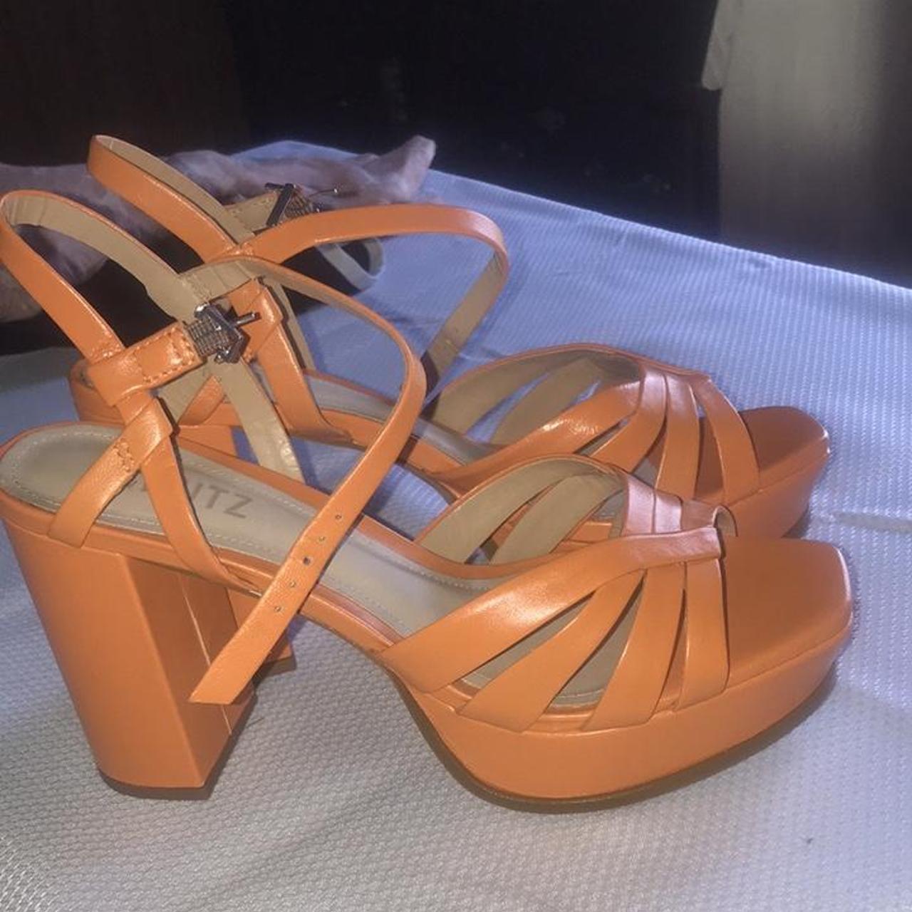 Schutz Women's Orange Sandals