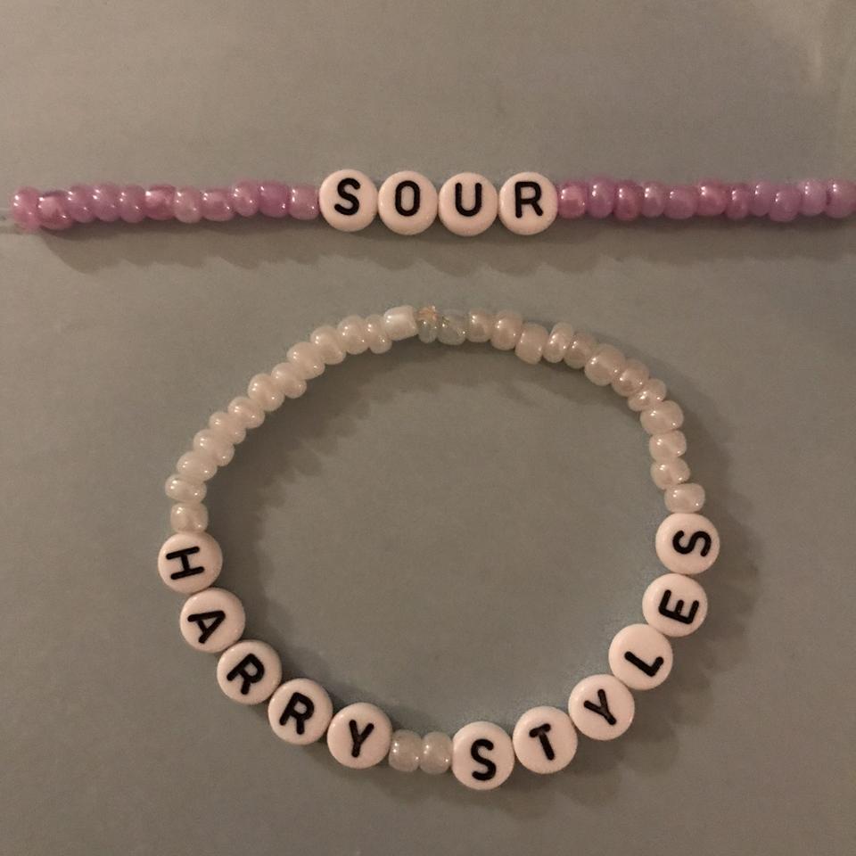 Olivia Rodrigo “SOUR” inspired clay beaded - Depop