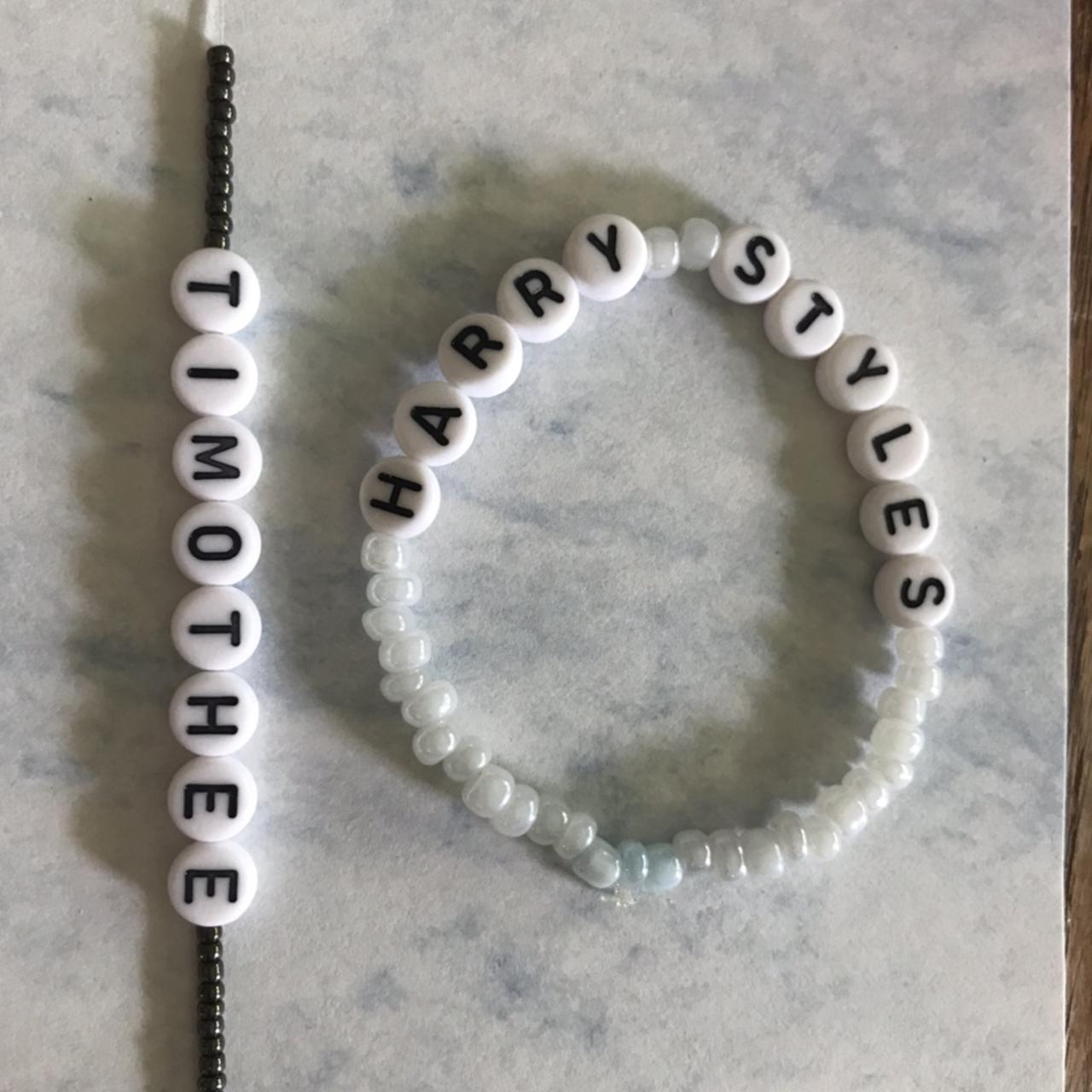 Timothée Chalamet inspired adjustable bracelet set - Depop