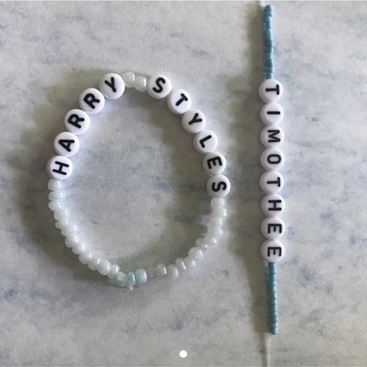 Timothée Chalamet inspired adjustable bracelet set - Depop