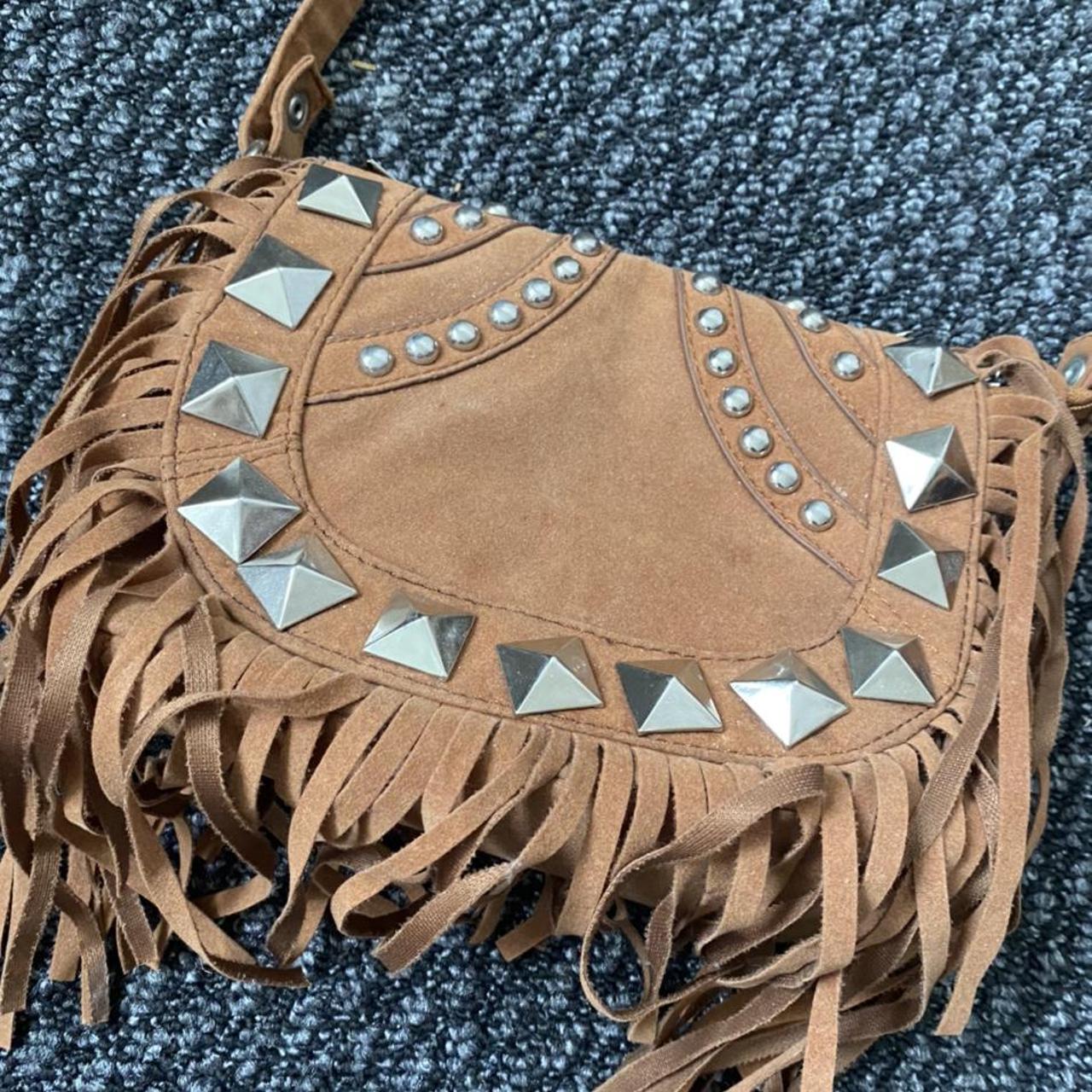Product Image 1 - Brown suede fringe cross body