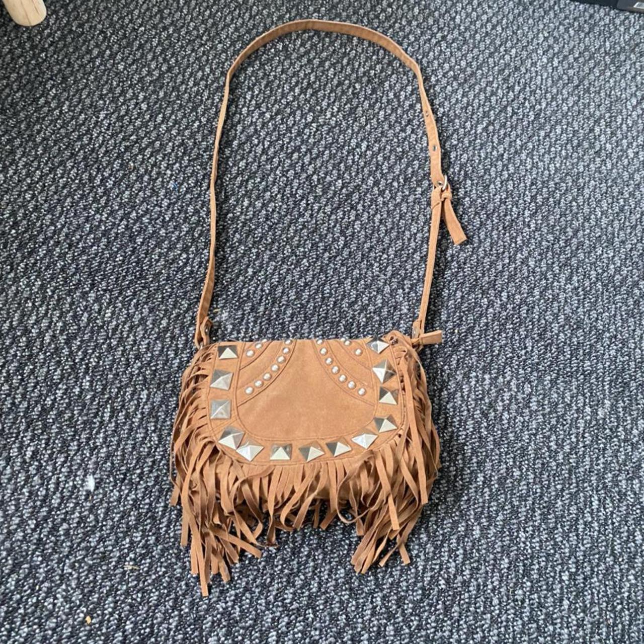 Product Image 2 - Brown suede fringe cross body