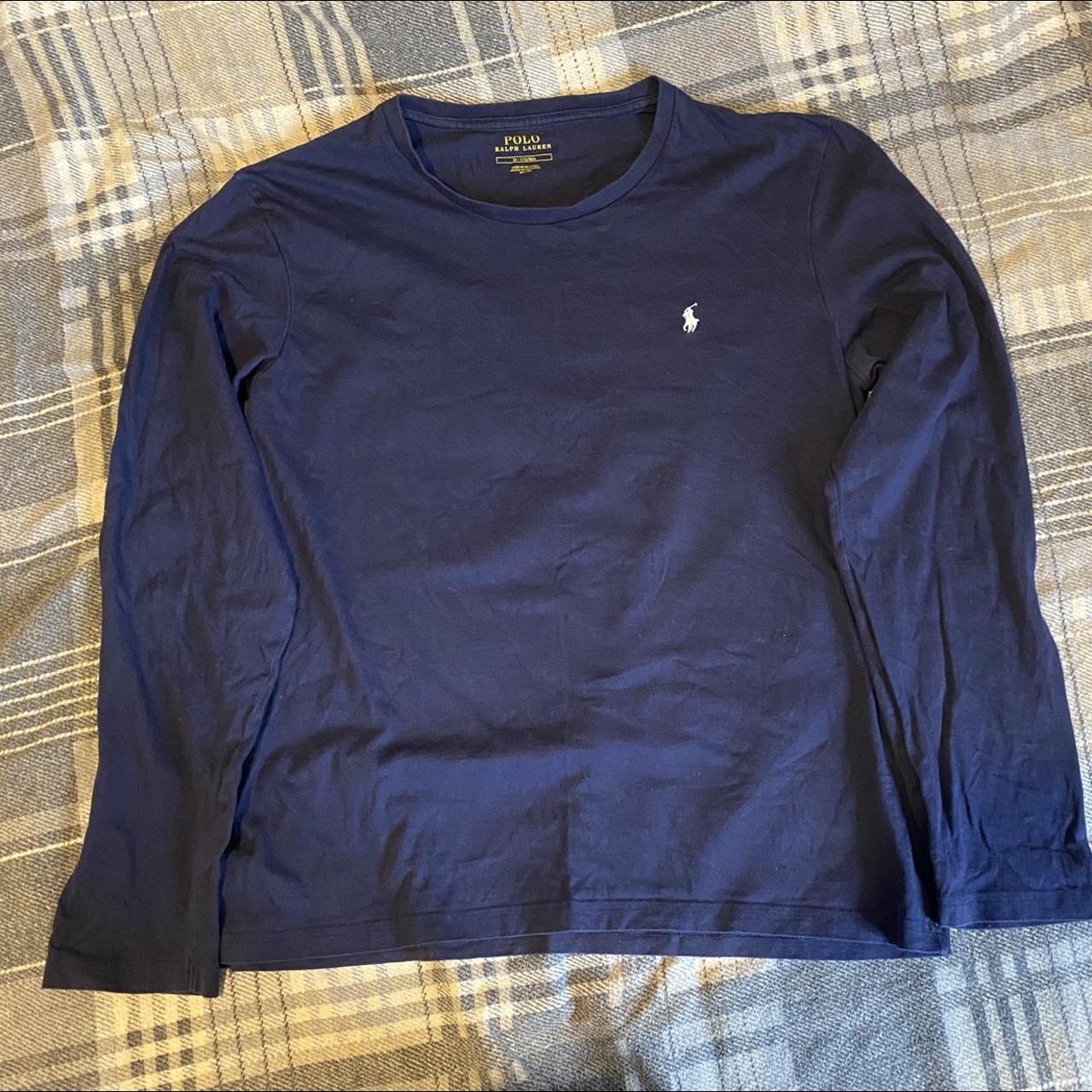 polo ralph lauren long sleeve t-shirt -10/10... - Depop