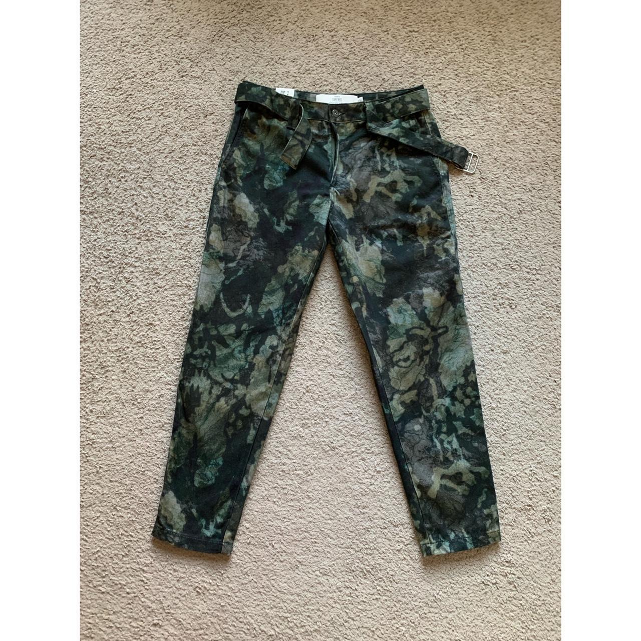 Topman on sale camo pants