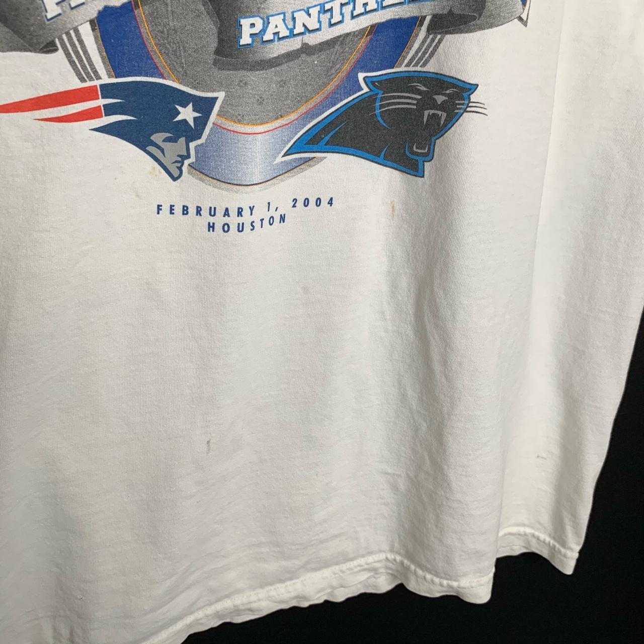 Vintage Super Bowl 38 Houston TX Patriots Vs Jaguars - Depop