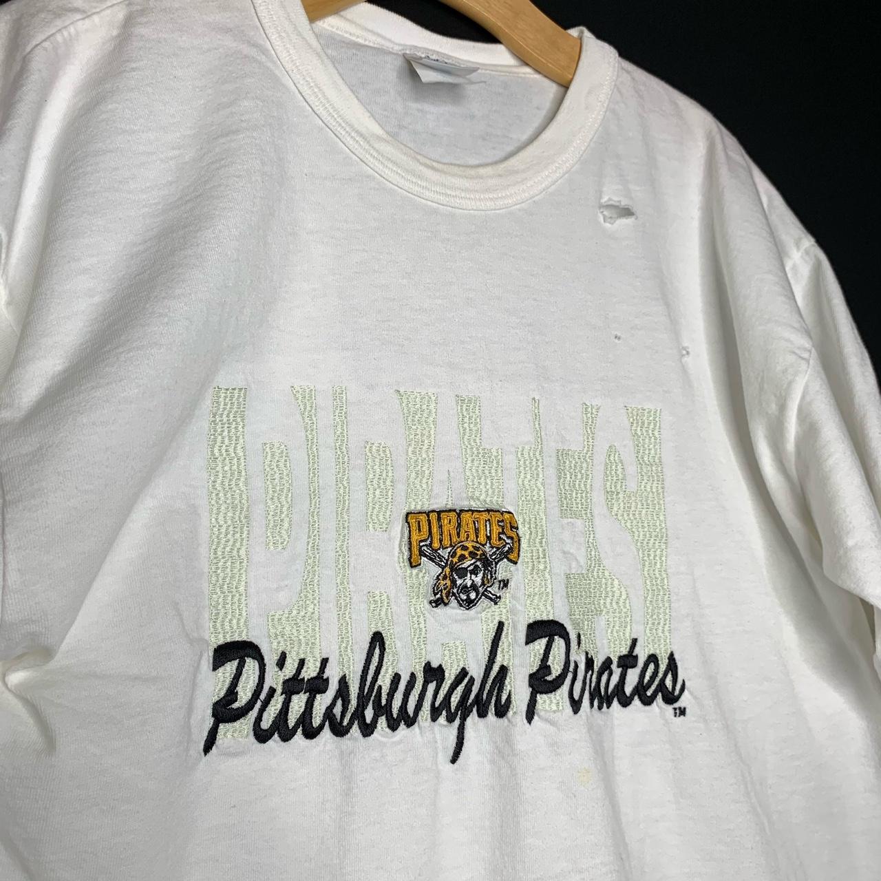 Vintage 90's MLB Pirates Jersey Size 2XL This - Depop