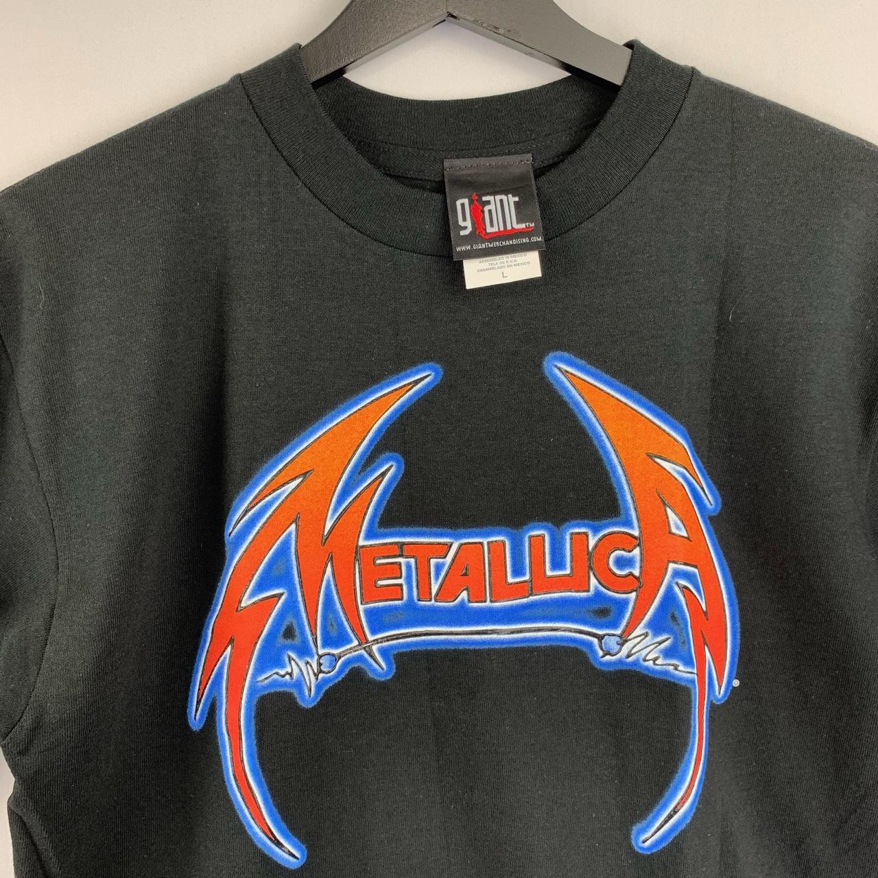 Metallica 20th anniversary t shirt Giant tag - Depop