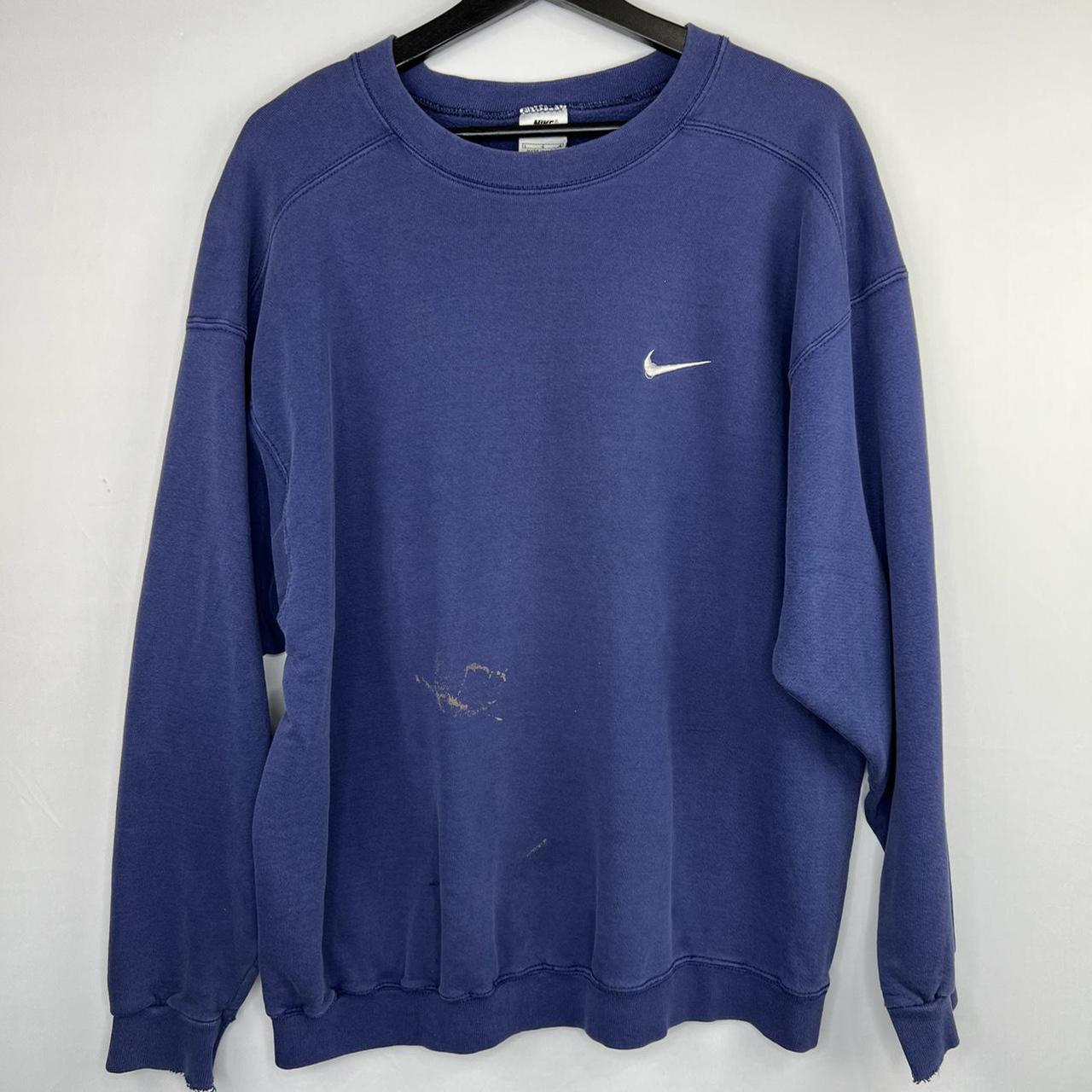 Nike crewneck cheap navy