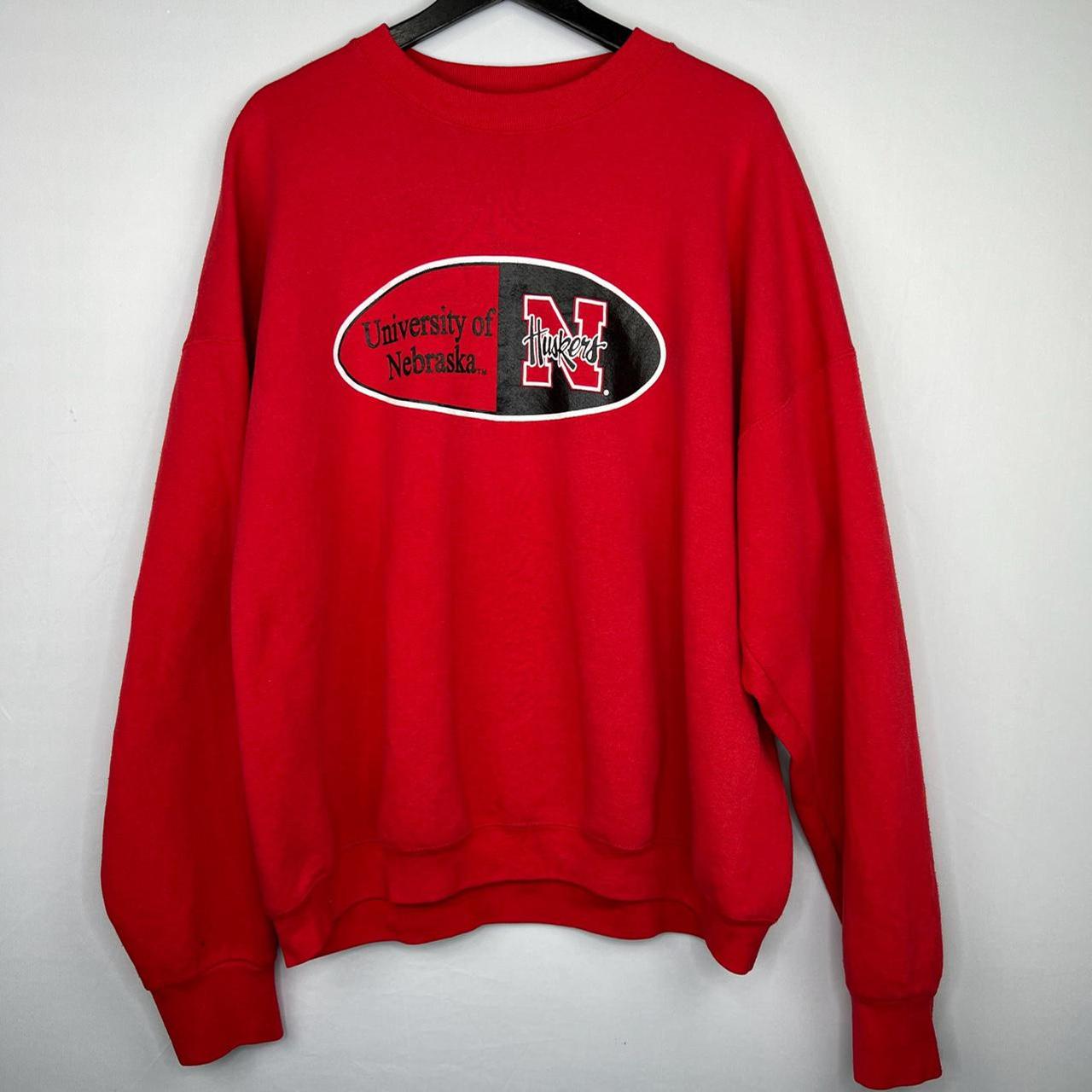 Vintage 90’s Cherry Red University of Nebraska...