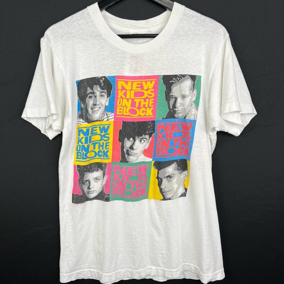 Vintage 1989 New Kids on The Block Boy Band Tour... - Depop