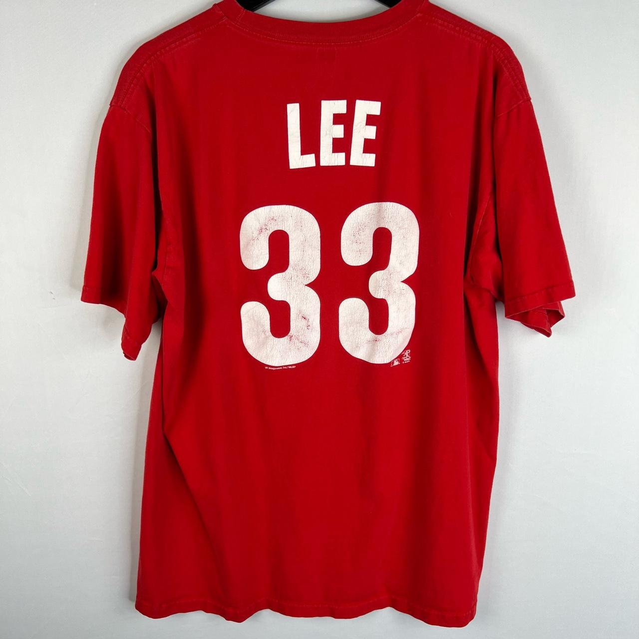 Philadelphia Phillies Cliff Lee T Shirt Size Large - Depop