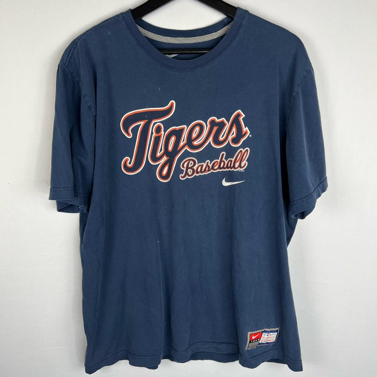 Blue Nike MLB Detroit Tigers T-Shirt