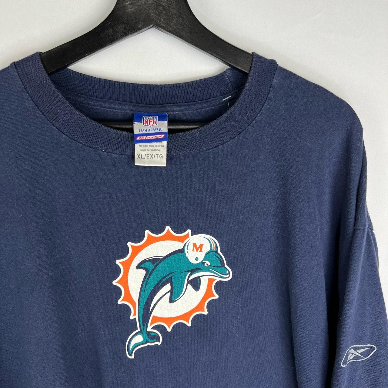 Miami Dolphins long sleeve shirt from team apparel. - Depop