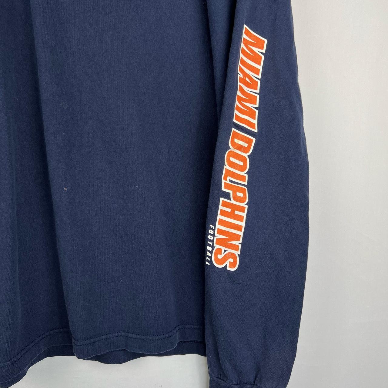 Miami Dolphins Crewneck Men's XL Reebok Vintage Blue - Depop