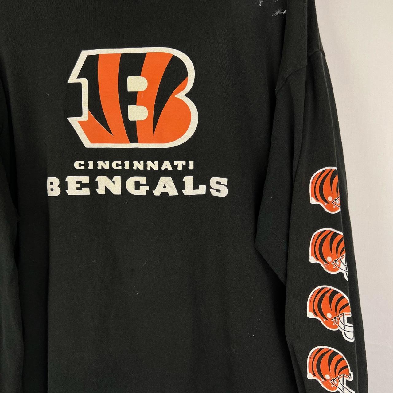 2000s Cincinnati Bengals Long Sleeve Shirt - Depop