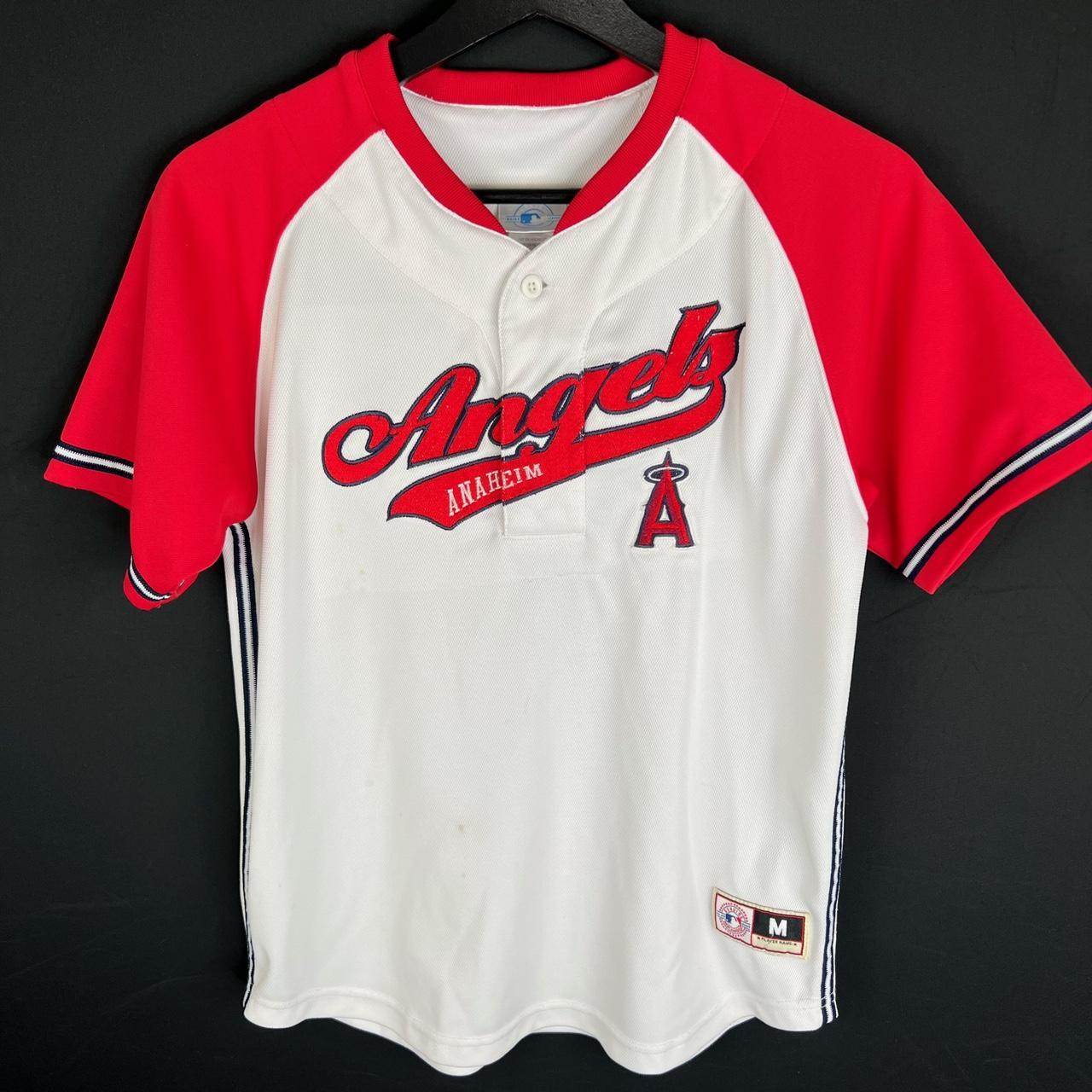 00s Anaheim Angels MLB Baseball Sports Athletics - Depop