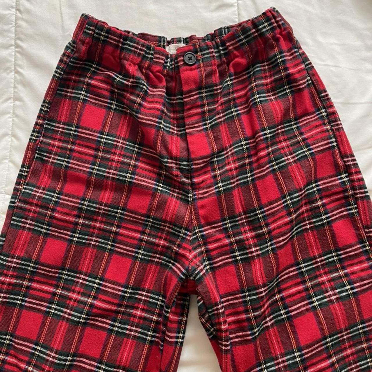 Brandy Melville plaid pants. One size (fits small) - Depop