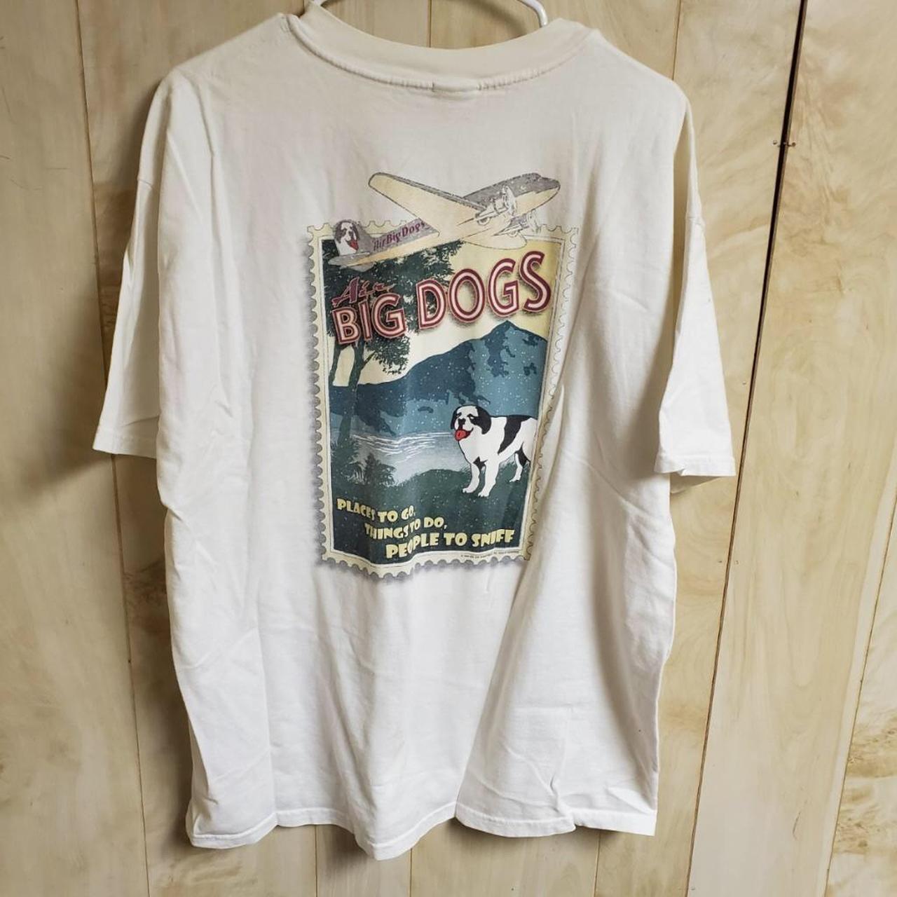Big Dogs White t Dope graphic Dm for more pics... - Depop
