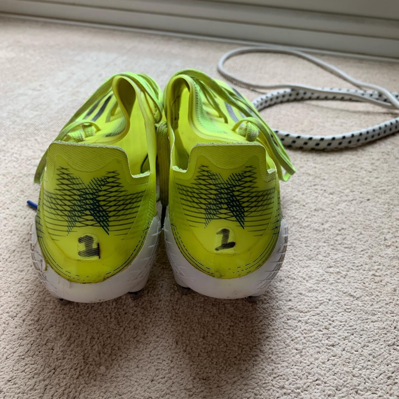 Adidas X Ghosted.1 Yellow adidas Studs that have... - Depop