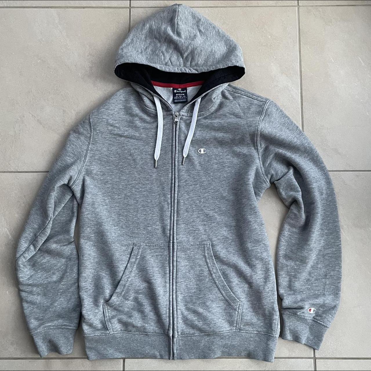 Champion Zip-Up Hoodie Perfect condition, rarely... - Depop